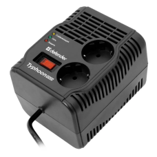 Стабилизатор напряжения Defender AVR Typhoon 1000 320Вт 2розетки