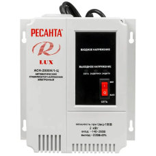 Стабилизатор напряжения Ресанта АСН-2000Н/1-Ц (63/6/15) однофазный серый