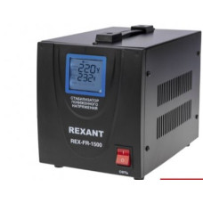 Стабилизатор напряжения Rexant REX-FR-1500 черный (11-5022)
