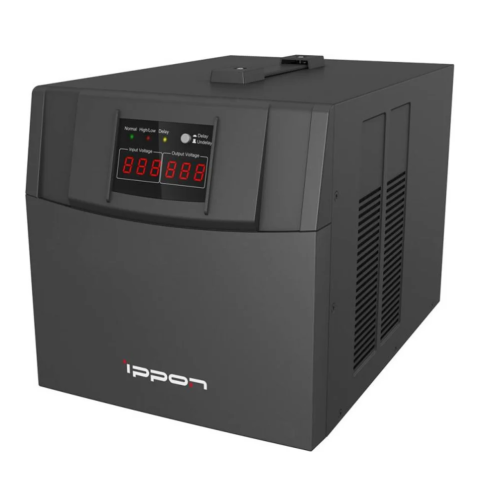 Стабилизатор напряжения Ippon AVR-3000 3000Вт 3000ВА черный 361015