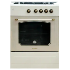 Плита газовая Shivaki "APETITO 10-G" с ГК дух retro beige