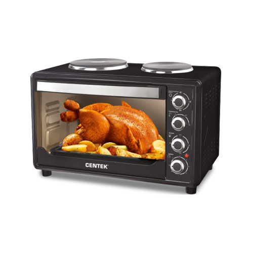 Духовка настольная Centek CT-1530-36 PLATE черный Духовка настольная Centek CT-1530-36 PLATE черный