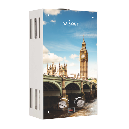 Газовый водонагреватель Vivat GLS 20-10 Z NG (Лондон) Газовый водонагреватель Vivat GLS 20-10 Z NG (Лондон)