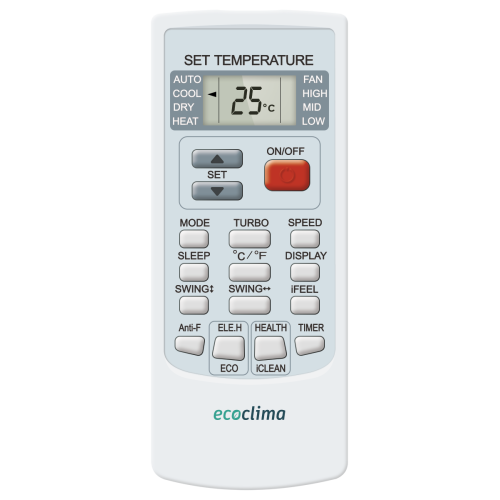Сплит-система EcoClima ECW-AX12/F-4R1 (OUT EC-AX12/FB-4R1) (OUT+IN)