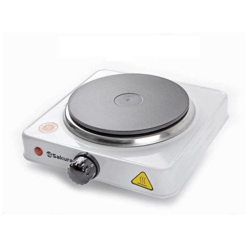 Плита настольная электрическая SAKURA ПЭ-01 белая - купить в Луганске в ...