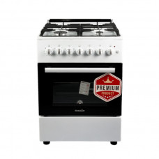 Плита комбинированная Smile SM6GE161 белый