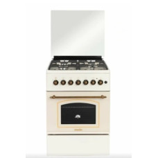 Плита комбинированная Smile SM6GER211 бежевый ретро