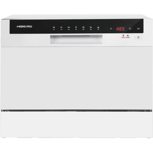 Настольная посудомоечная машина Hiberg T56 615 W