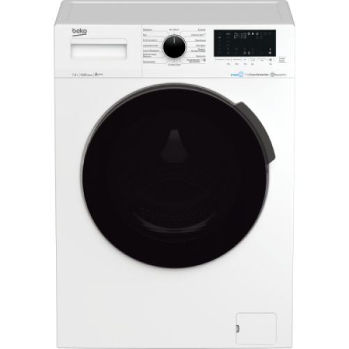 Стиральная машина Beko WSPE7H616W (7,5кг/пар,инвертор) Стиральная машина Beko WSPE7H616W (7,5кг/пар,инвертор)