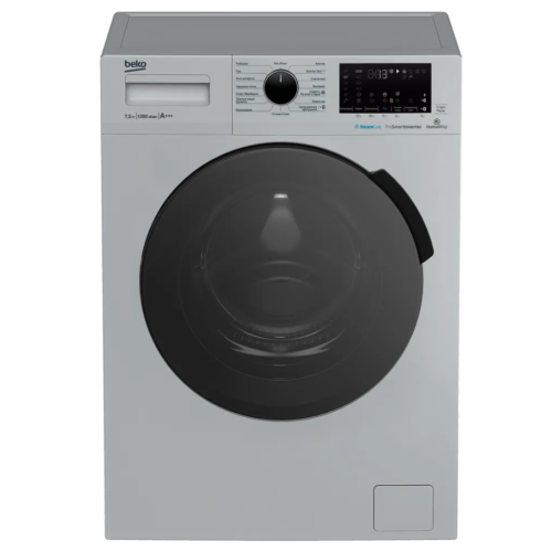 Стиральная машина Beko WSPE7H616S (7,5кг/пар/инвертор)