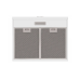 Вытяжка Elikor ECO 60 WH белый (Плоская,куб.м/ч 400)