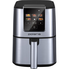 Аэрогриль Polaris PAF 4001 (1500Вт 4л Wi-Fi IQ Home) Серебристый