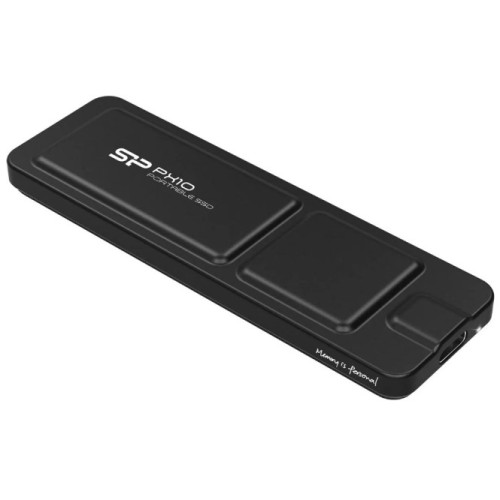 SSD Silicon Power USB-C 1TB SP010TBPSDPX10CK PX10 1.8" черный