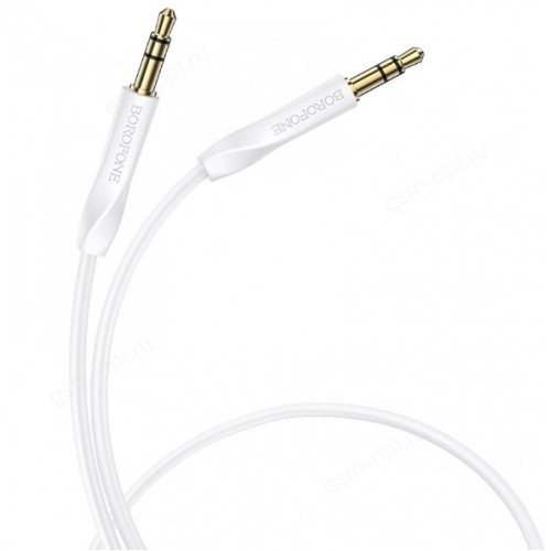 Кабель AUX BL16 Borofone 1m white