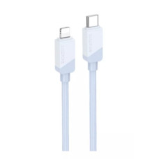 Кабель Borofone BX107 Lightning/Type-C 1m PD 27w blue
