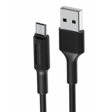 Кабель Borofone BX1 Micro 1m black
