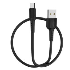 USB кабель Borofone BX16 Type-C TPE 2A 1m black