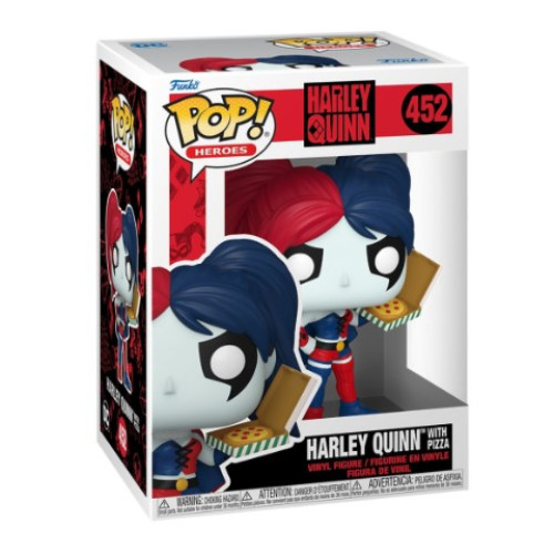 Фигурка Funko POP "Heroes DC: Harley Quinn 30th Harley Quinn with Pizza" (452)