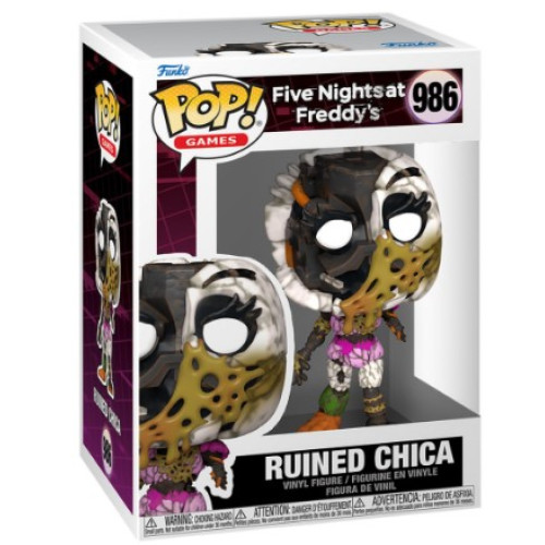 Фигурка Funko POP "Games: FNAF Security Breach Ruin Ruined Chica" (986) Фигурка Funko POP "Games: FNAF Security Breach Ruin Ruined Chica" (986)