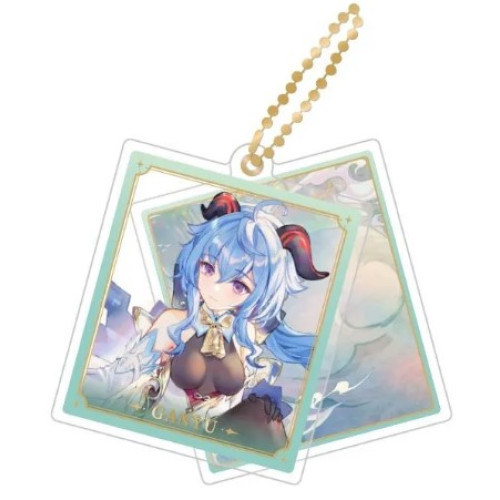 Брелок акриловый  Genshin Impact Character Acrylic Strap Ganyu