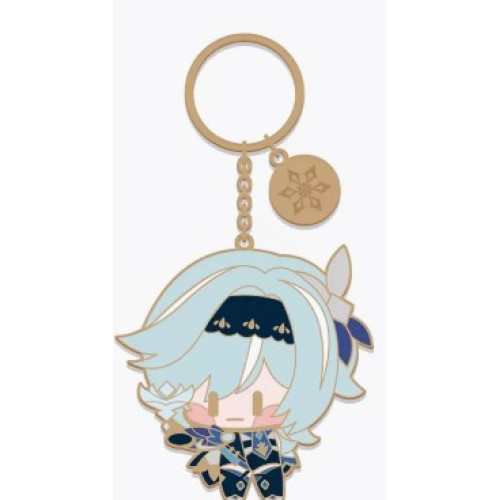 Брелок металлический  Chibi Character Eula