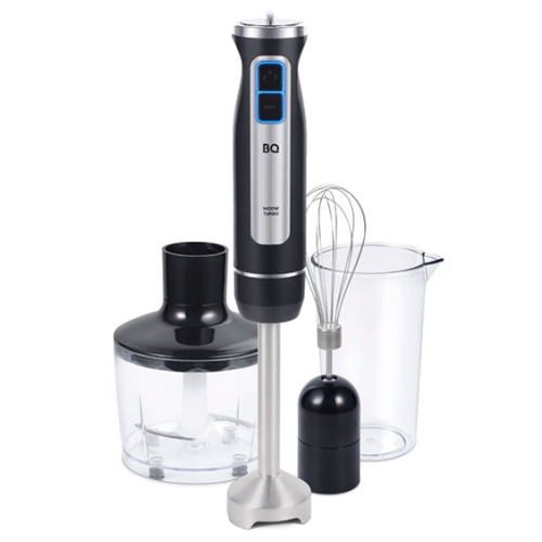 Блендер 3в1 BQ HB1233SS Черный/Стальной (1400Вт)