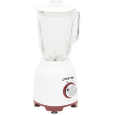 Блендер стационарный Polaris PTB 0821G Белый-Красный/White-Red (800Вт)