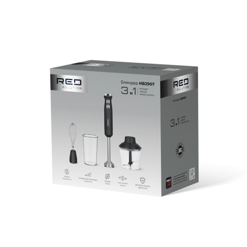 Блендер 3в1 RED SOLUTION HB2907 (1200Вт)