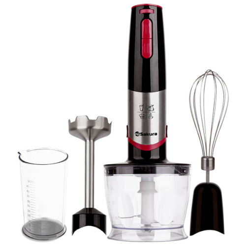 Блендер 3в1 Sakura SA-6250SBK (800Вт) Блендер 3в1 Sakura SA-6250SBK (800Вт)