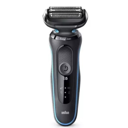 Бритва Braun Series 5 50-M1000s черный/голубой