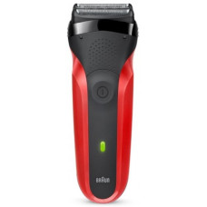 Бритва Braun Series 3 300s красный/черный