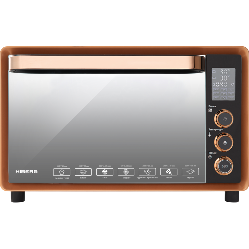 Духовка настольная Hiberg PR 400 Gold moon (40л.)