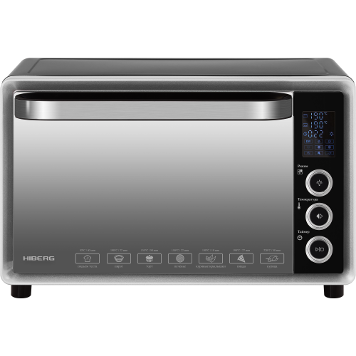 Духовка настольная Hiberg PR 400 Dark moon (40л.)