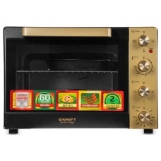 Духовка настольная Kraft TCH-MO 6011 RKGL Золотой