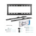 Кронштейн Kromax Ideal-3 black 22"-65" настен. фиксир
