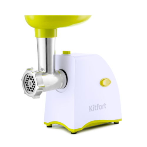 Мясорубка Kitfort KT-2111-2 белый/салатовый (800Вт)
