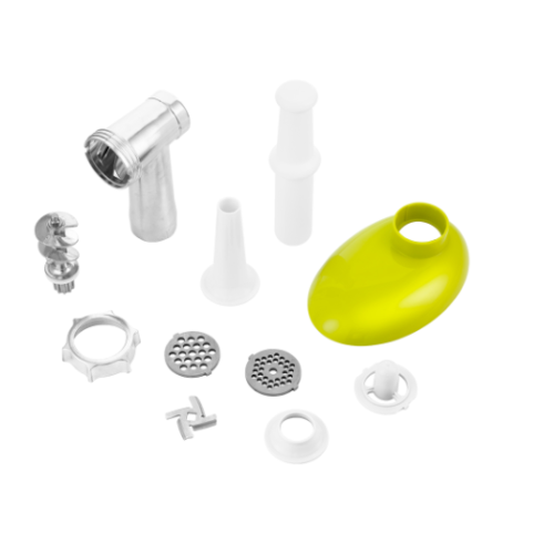 Мясорубка Kitfort KT-2111-2 белый/салатовый (800Вт)