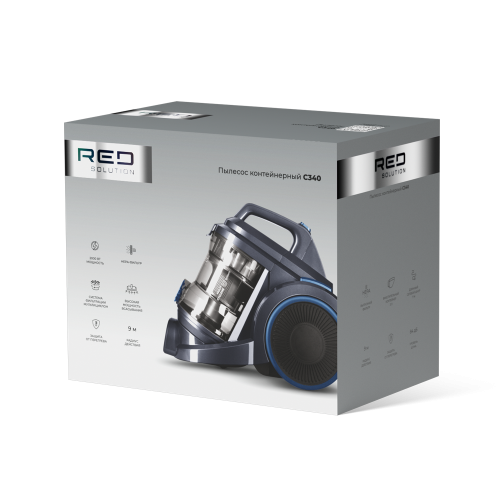 Пылесос контейнерный RED SOLUTION C340