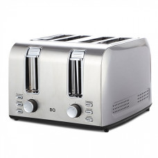 Тостер BQ T2001 Стальной/Черный