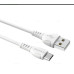 Кабель Borofone BX51 Micro 2.4A 1m white