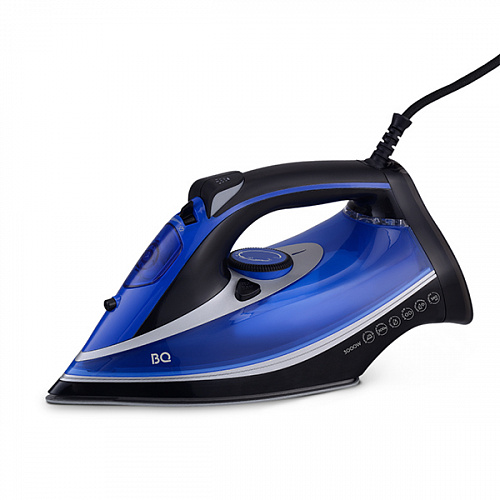 Утюг BQ SI1004 Черный/Синий (3000 Вт) Утюг BQ SI1004 Черный/Синий (3000 Вт)
