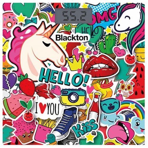 Весы напольные Blackton Bt BS1012 Креативные наклейки