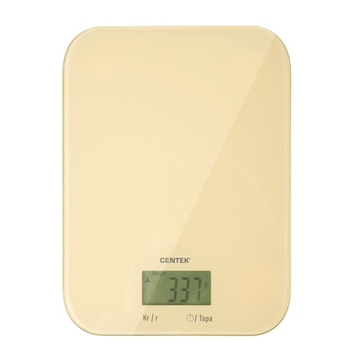 Весы кухонные CENTEK CT-2481 lcd beige