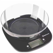 Весы кухонные Sakura SA-6078BK черный