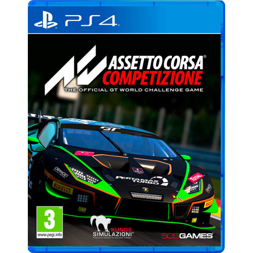 PS4 Assetto Corsa Competizione(EU pack, RU subtitles)