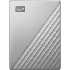 HDD WD USB 3.0 4TB WDBPKJ0040BBL-WESN My Passport 2.5" серый