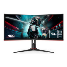 Монитор AOС 34" CU34G2X VA FHD чер/красн