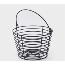 Фруктовница «Доляна» корзина 19,5×19,5см черн 3752548