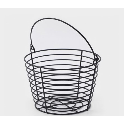 Фруктовница «Доляна» корзина 19,5×19,5см черн 3752548