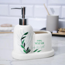 Дозатор со стаканом «Pure water» 300мл 5451955